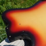 Nitro Lacquer Relic 3 Tone Sunburst Cab-Style Guitar Body (4lbs 11oz) - Image 11