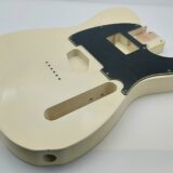 Nitro Lacquer Relic Vintage White T-Style Guitar Body (4lbs 8oz) - Image 4