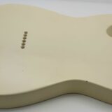 Nitro Lacquer Relic Vintage White T-Style Guitar Body (4lbs 8oz) - Image 10