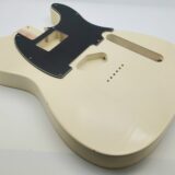 Nitro Lacquer Relic Vintage White T-Style Guitar Body (4lbs 8oz) - Image 3