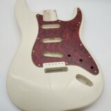 Nitro Lacquer Relic Vintage White S-Style Guitar Body (3lbs 15oz)