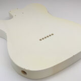 Nitro Lacquer Relic Olympic White T-Style Guitar Body (4lbs 10oz) - Image 16