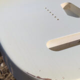 Nitro Lacquer Relic Olympic White T-Style Guitar Body (4lbs 10oz) - Image 7