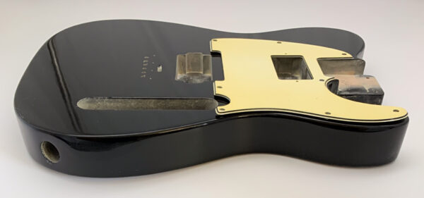 Nitro Lacquer Relic Black T-Style Guitar Body (4lbs 7oz) - Image 5