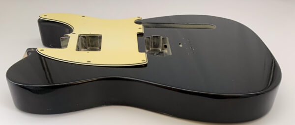 Nitro Lacquer Relic Black T-Style Guitar Body (4lbs 7oz) - Image 6