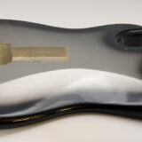 Nitro Lacquer Relic Silver Sunburst S-Style Guitar Body (4lbs) - Image 11