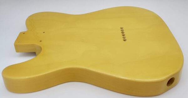 Nitro Lacquer Relic Butterscotch T-Style Guitar Body (4lbs 5oz) - Image 9