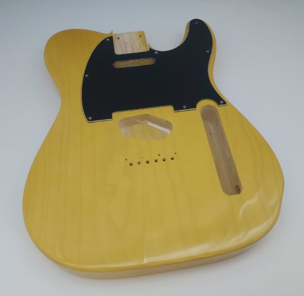 Nitro Lacquer Relic Butterscotch T-Style Guitar Body (4lbs 5oz)