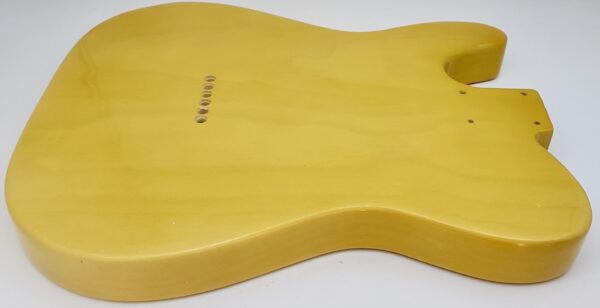 Nitro Lacquer Relic Butterscotch T-Style Guitar Body (4lbs 5oz) - Image 8