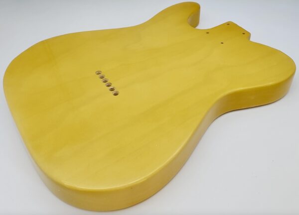 Nitro Lacquer Relic Butterscotch T-Style Guitar Body (4lbs 5oz) - Image 10