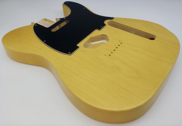 Nitro Lacquer Relic Butterscotch T-Style Guitar Body (4lbs 5oz) - Image 4