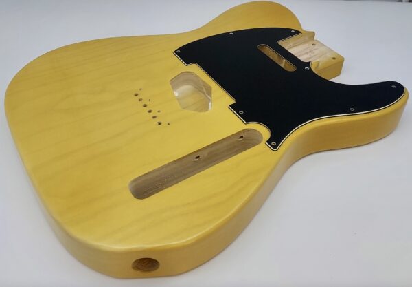 Nitro Lacquer Relic Butterscotch T-Style Guitar Body (4lbs 5oz) - Image 3