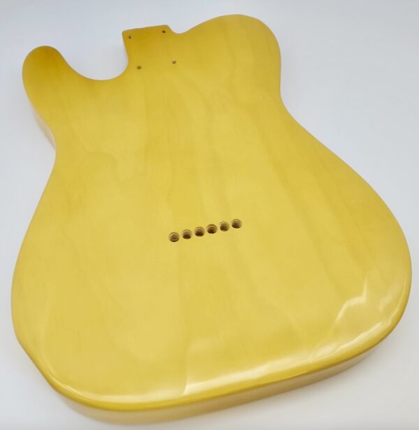 Nitro Lacquer Relic Butterscotch T-Style Guitar Body (4lbs 5oz) - Image 7