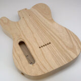 Swamp Ash Thinline Cab-Style Guitar Body (3lbs 3oz) - Pick-a-Color - Image 2