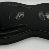 Nitro Lacquer Relic Black Thinline T-Style Guitar Body (3lbs 10oz) - Image 5
