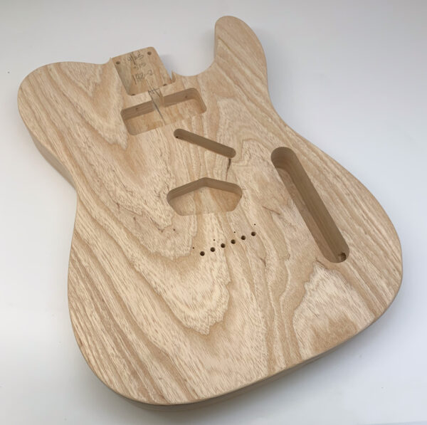 Swamp Ash T-Style Guitar Body (3lbs 15oz) - Pick-a-Color