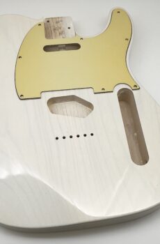 Nitro Lacquer Relic White Blonde Comfy T-Style Guitar Body (4lbs 4oz)