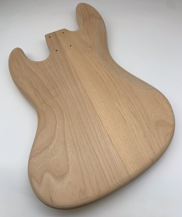 Alder J-Style Bass Guitar Body – Pick-a-Color - Image 2