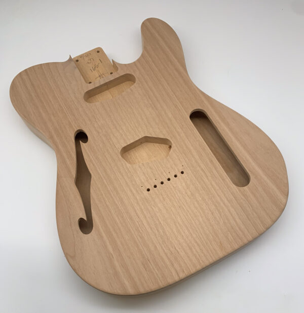 Alder Hollow T-Style Guitar Body (3lbs 7oz) - Pick-a-Color