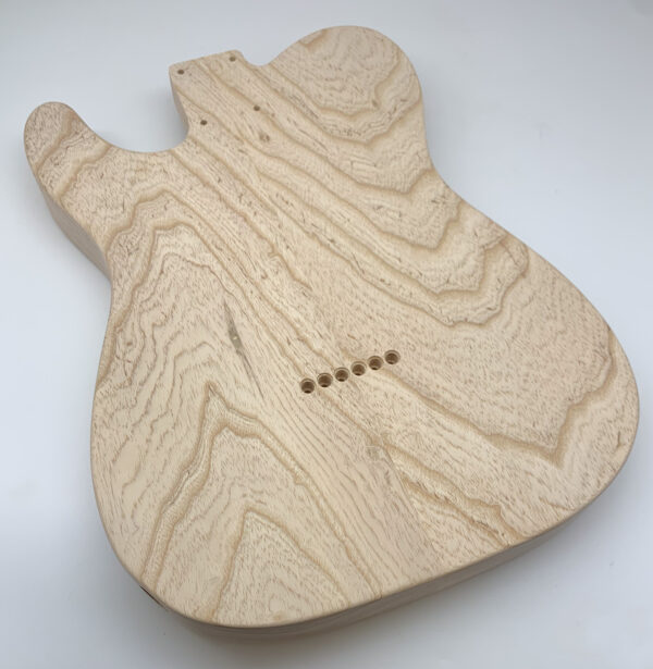 Swamp Ash T-Style Guitar Body (4lbs 2oz) - Pick-a-Color - Image 2