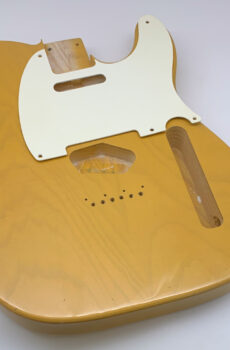 Nitro Lacquer Relic Butterscotch T-Style Guitar Body (4lbs 2oz)