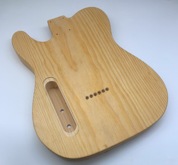 Alder Cab-Style Guitar Body (3lbs 13oz) - Pick-a-Color - Image 2