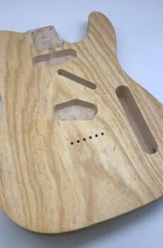 1 PIECE Swamp Ash T-Style Guitar Body (4lbs) - Pick-a-Color