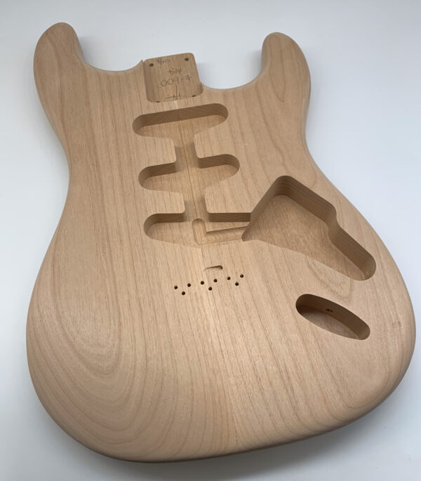 Alder Hardtail S-Style Guitar Body (3lbs 14oz) - Pick-a-Color