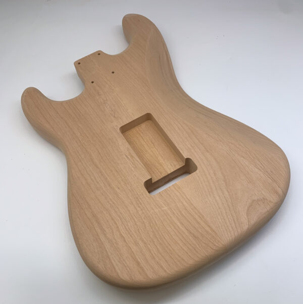Alder S-Style Guitar Body (3lbs 12oz) - Pick-a-Color - Image 2