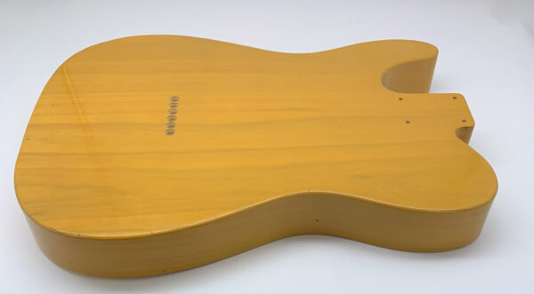 Nitro Lacquer Relic Butterscotch T-Style Guitar Body (4lbs 11oz) - Image 11