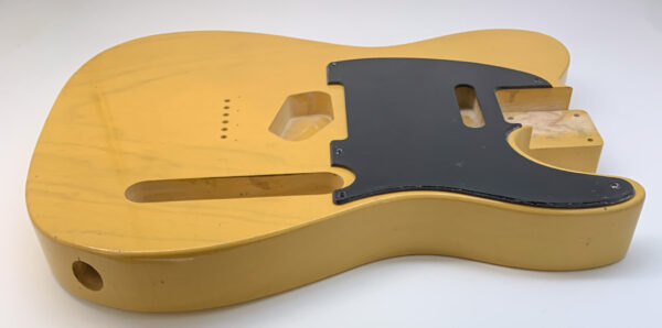 Nitro Lacquer Relic Butterscotch 1 PIECE T-Style Guitar Body (4lbs 4oz) - Image 8