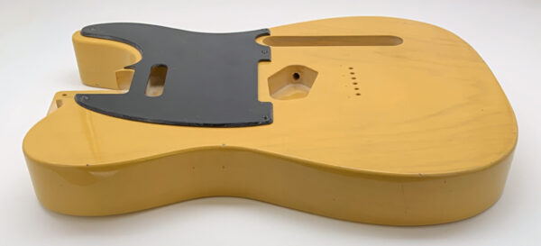 Nitro Lacquer Relic Butterscotch 1 PIECE T-Style Guitar Body (4lbs 4oz) - Image 7