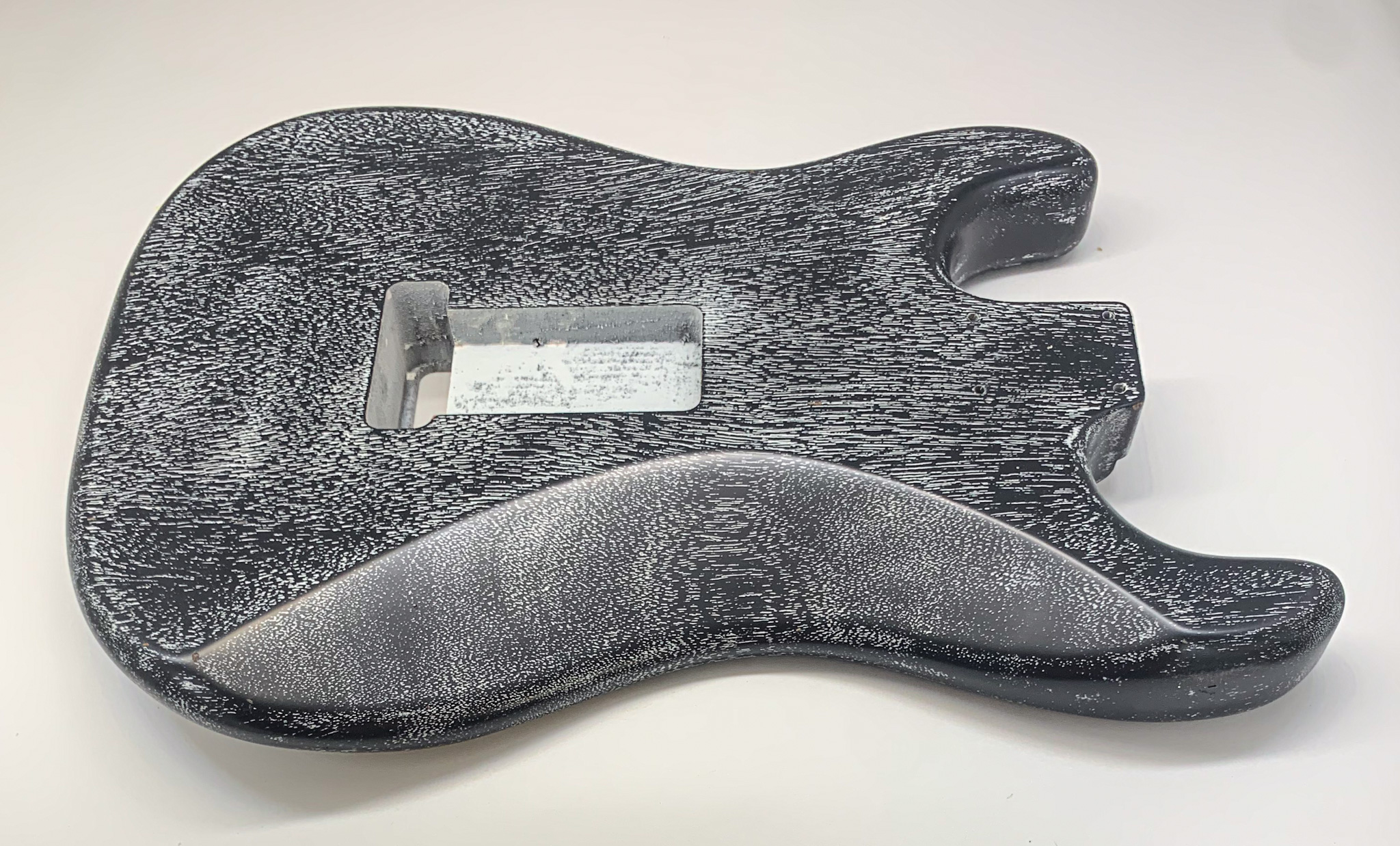 1 PIECE Nitro Lacquer Relic Doghair S-Style Guitar Body (4lbs 1oz) - Image 12
