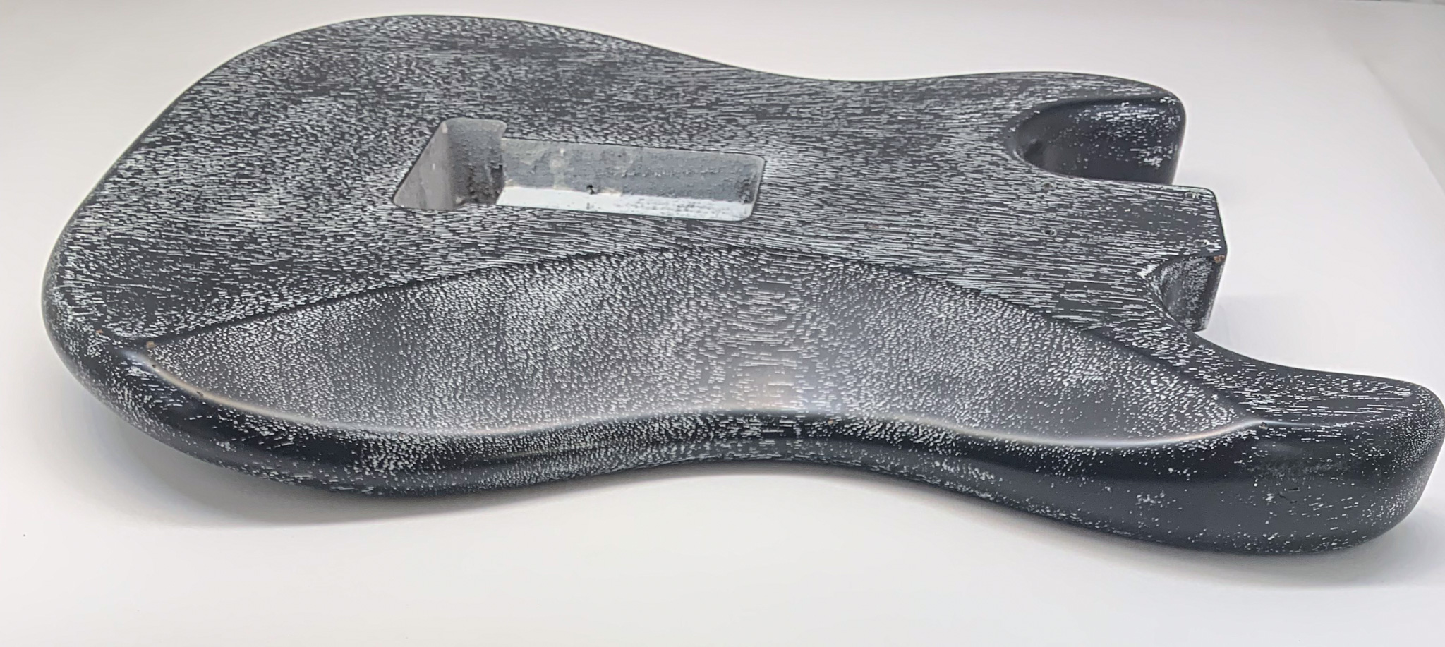 1 PIECE Nitro Lacquer Relic Doghair S-Style Guitar Body (4lbs 1oz) - Image 10