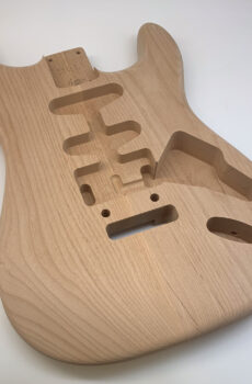 Alder HSS S-Style Guitar Body (4lbs) - Pick-a-Color
