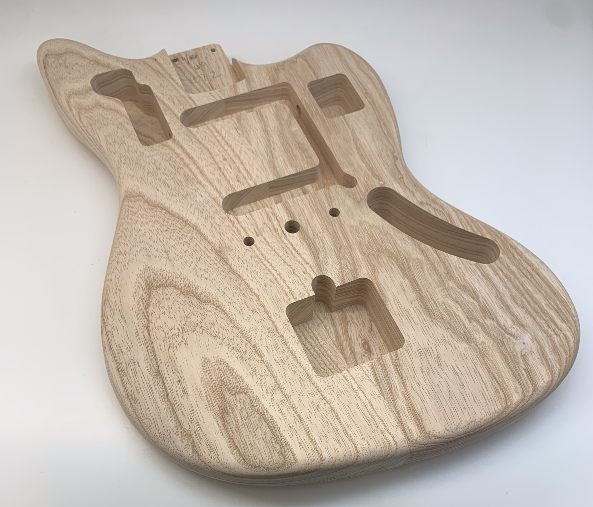 Swamp Ash Jag-Style Guitar Body (4lbs 8oz) - Pick-a-Color