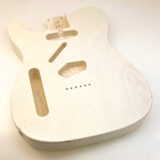 Nitro Lacquer Relic White Blonde LEFTY T-Style Guitar Body (4lbs