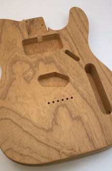 1 PIECE Roasted Swamp Ash T-Style Guitar Body (3lbs 4oz) - Pick-a-Color (Copy)