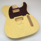 Nitro Lacquer Relic 1 PIECE Blonde Double Humbucker T-Style Guitar