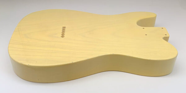 Nitro Lacquer Relic 1 PIECE Blonde Double Humbucker T-Style Guitar