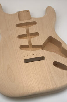 Alder S-Style Guitar Body (3lbs 15oz) - Pick-a-Color