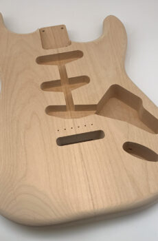 Alder S-Style Guitar Body (4lbs) - Pick-a-Color