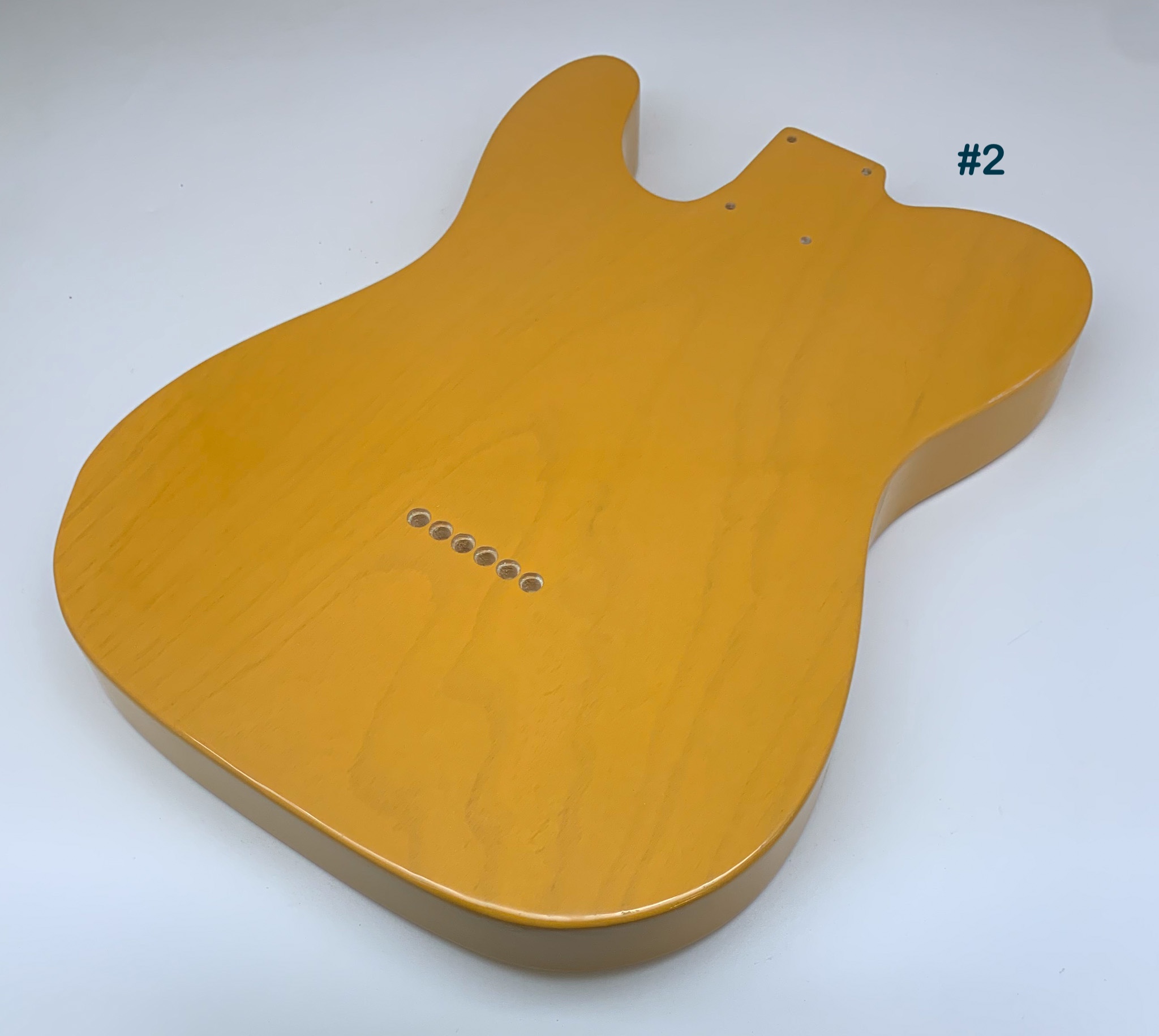 Nitro Lacquer Relic Butterscotch T-Style Guitar Body (4lbs 3oz) - Image 6