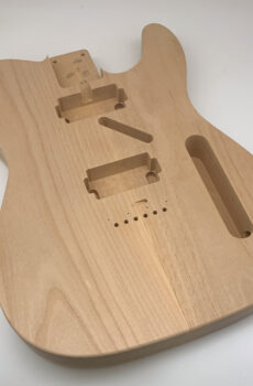 Nitro Lacquer Aged Relic Alder H/H T-Style Guitar Body (4lbs 6oz) - Pick-a-Color