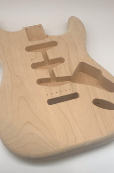 Alder S-Style Guitar Body (3lbs 9oz) - Pick-a-Color