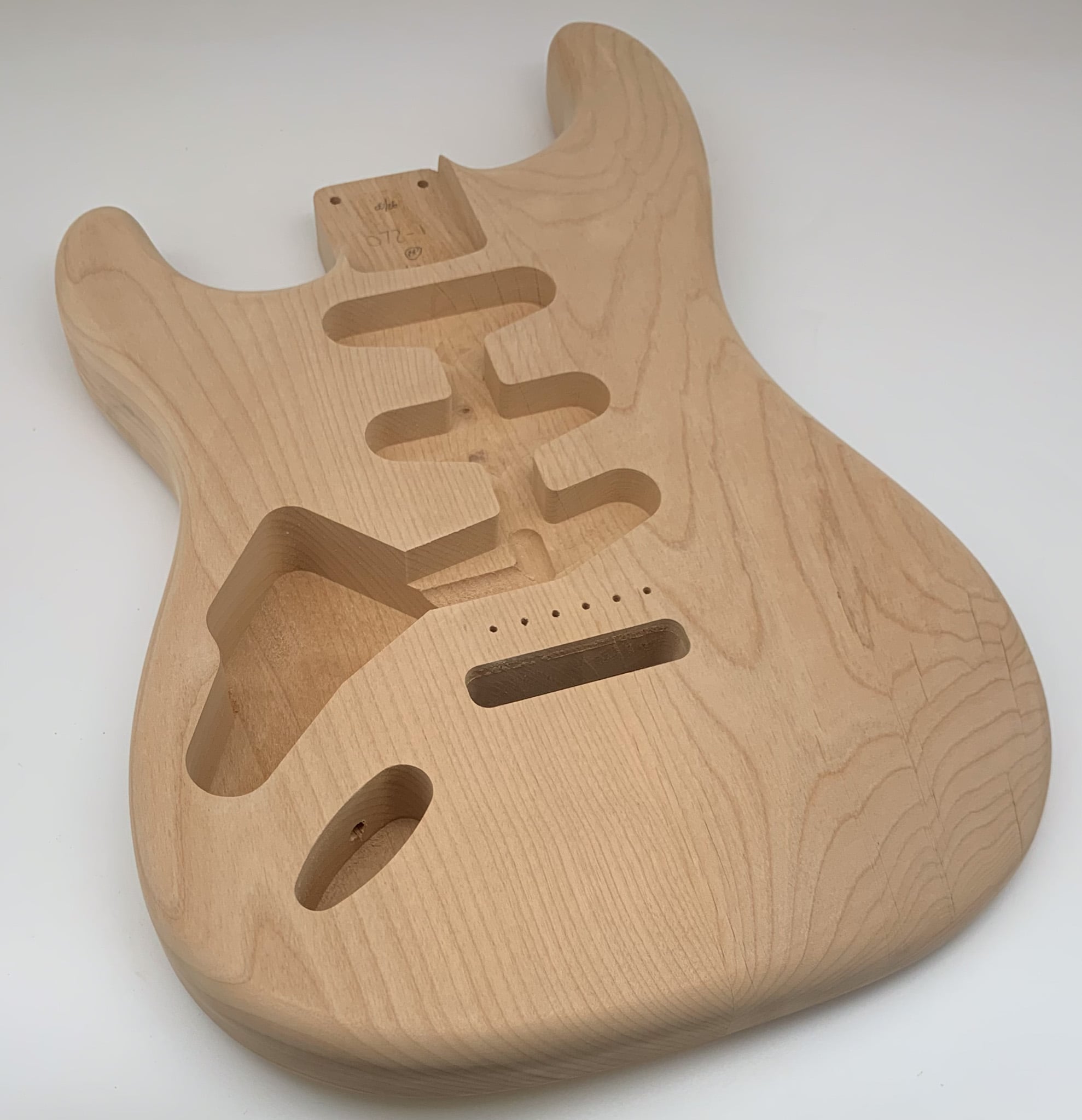 Alder Lefty S-Style Guitar Body (3lbs 14oz) - Pick-a-Color