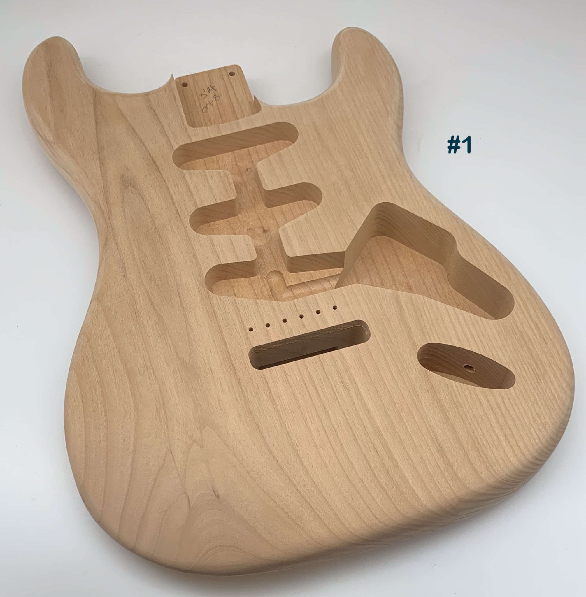Alder S-Style Guitar Body - Pick-a-Color