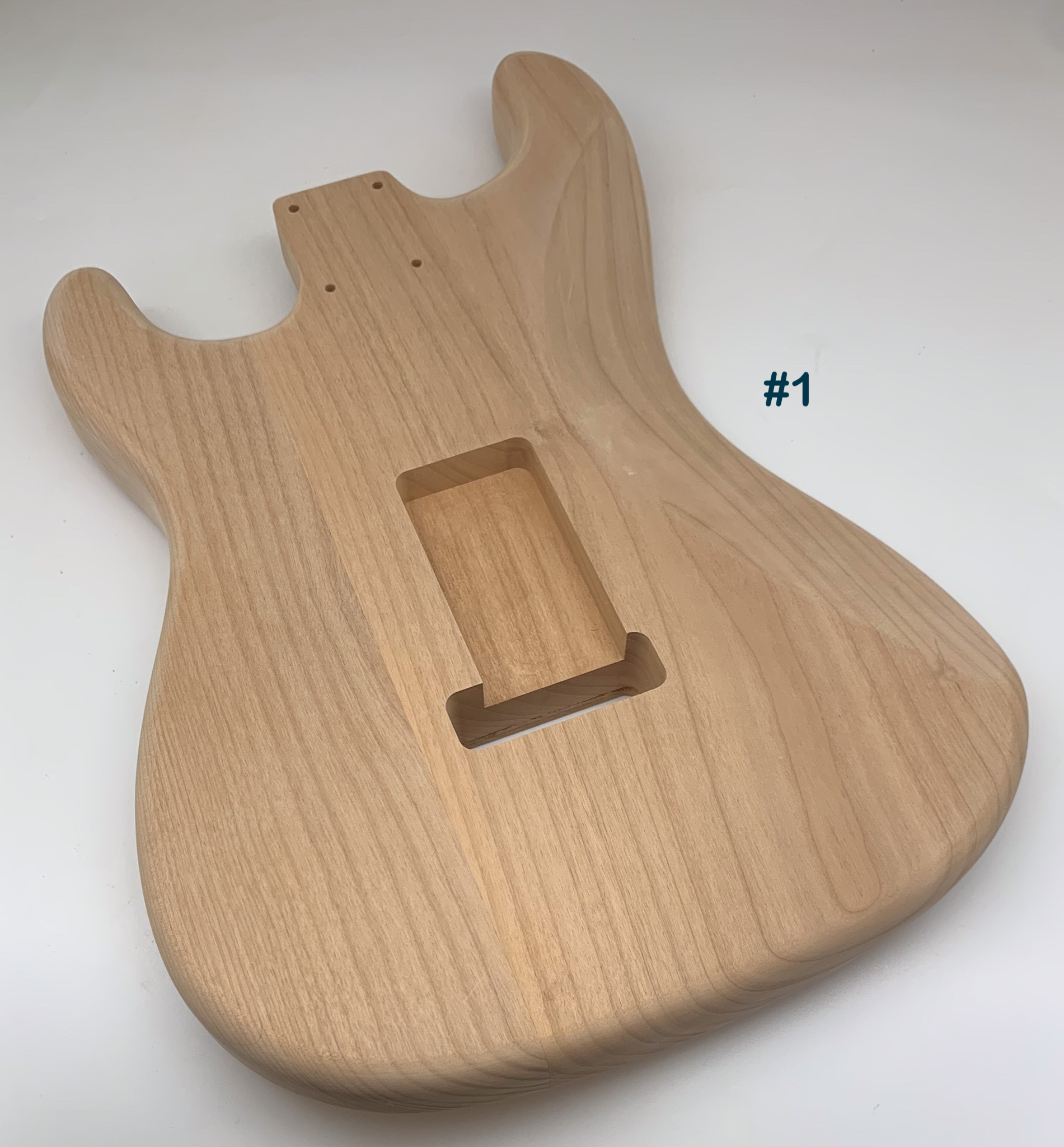 Alder S-Style Guitar Body - Pick-a-Color - Image 2