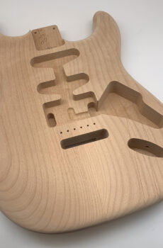 Alder HSS S-Style Guitar Body - Pick-a-Color (3lbs 14oz)