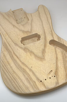 1 PIECE Swamp Ash Stang-Style Bass Guitar Body (3lbs 12oz) - Pick-a-Color